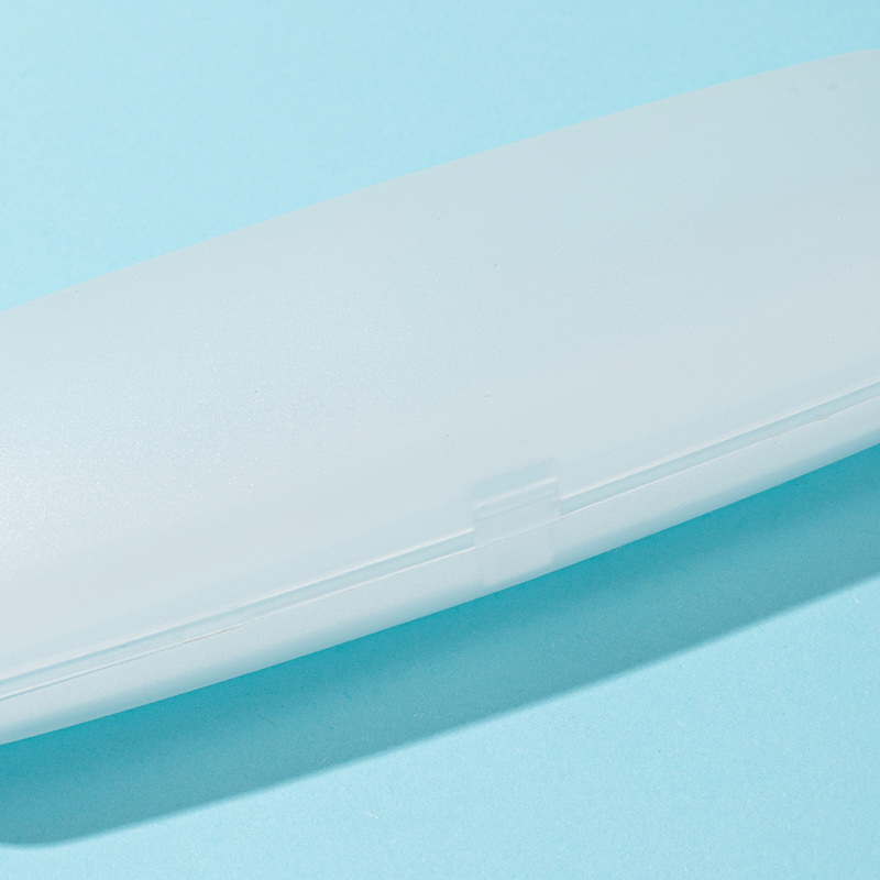 hard shell transparent plastic glasses case