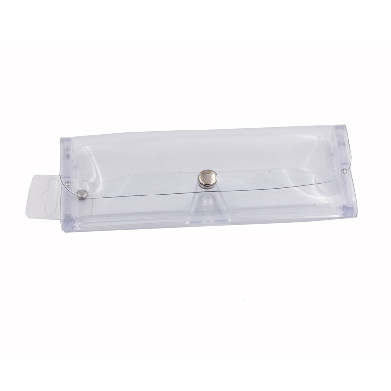 Wholesale clear plastic promotion transparent plastic glasses case