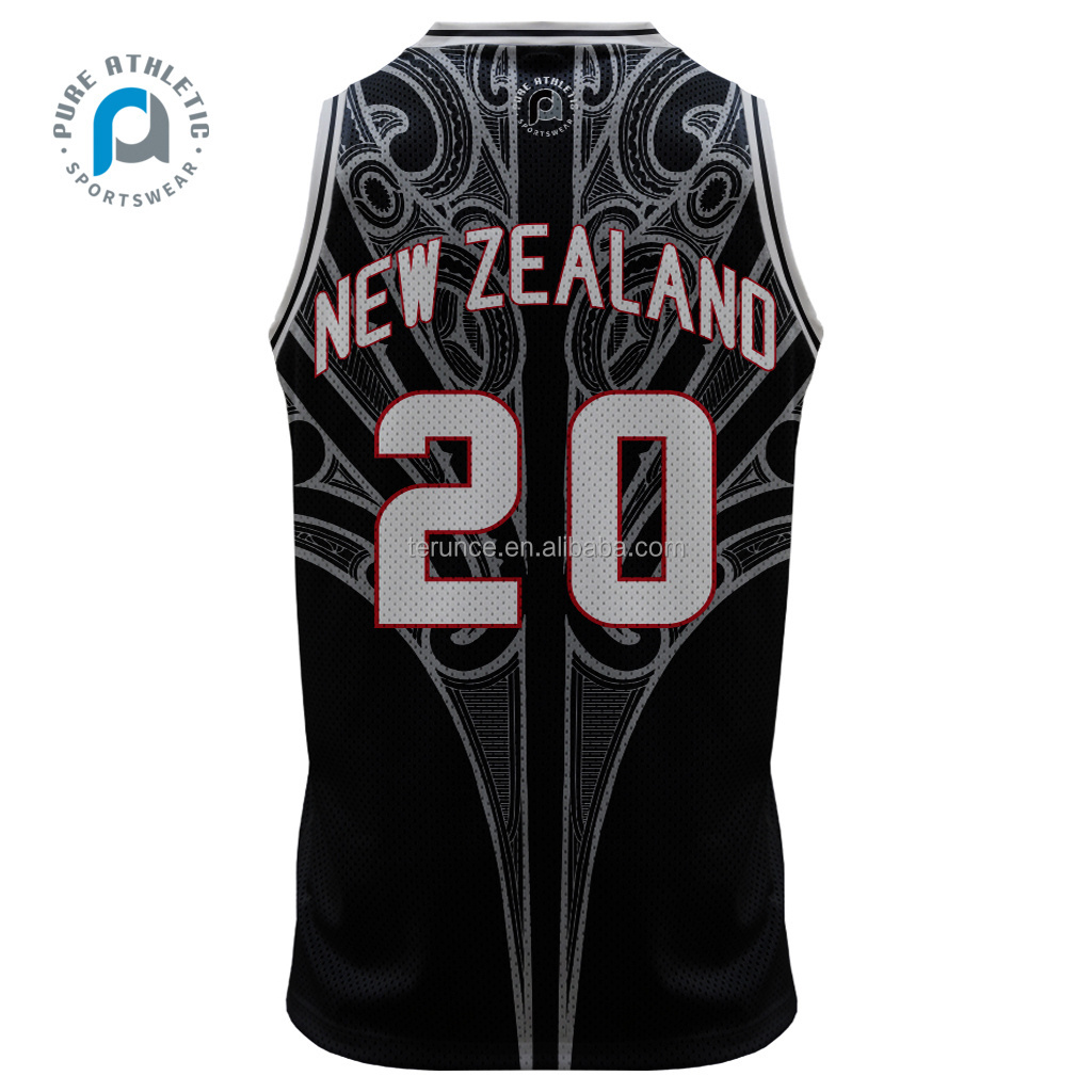 PURE Sublimation vintage basketball jersey Rasta  Vests Team Embroidery Patch Fashion Design custom basketball team jersey