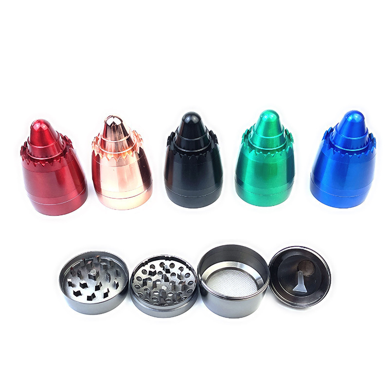 New Arrival Special Engine Design Dry Herb Grinder Smoking Crusher 2023 Zinc Metal Tobacco Herb Grinder