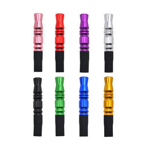 Mix Color Shisha Mouth Tip Metal Silicone Material Hookah Shisha Mouth Tip Wholesale