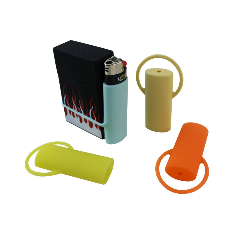 Cheap Price Smoking Accessories Silicone Lighter Cover Lighter Silicone Case Portable Cigarette Cover