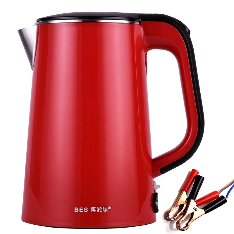 wholesale 12v dc kettle Electric Kettle used for battery powered/solar/car/truck made in China hot sales in African