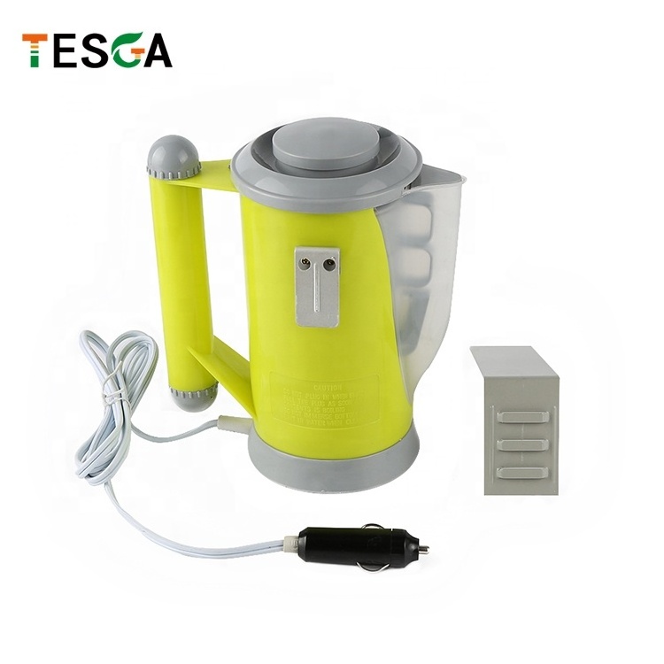 Top Quality Portable Safety Electric Car Kettle 700ml Capacity Electric Kettle with Cigarette lighter