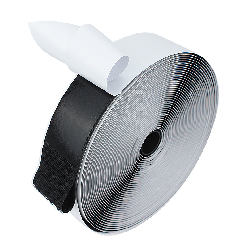 Heavy Duty nylon fabric super sticky back hook and loop fasteners 100mm wide tape