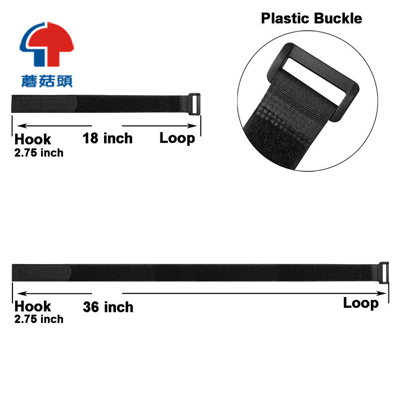 Nylon hook and loop bandage Adjustable Moving and Lifting Straps for Furniture Boxes