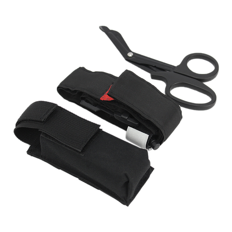 Tourniquet Outdoors Self-rescue Survival Kits First Aid Kit Emergency Bag Tourniquet & Bandage Scissors