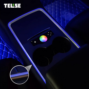 TELISE Car Accessories Atmospheric Led Interior Car LED Lighting Kit Ambient Light For Tesla Model X