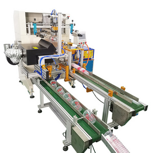 fully automatic automatic silk screen printer machine for bottle plastic cup screen printing machine Screen Printers