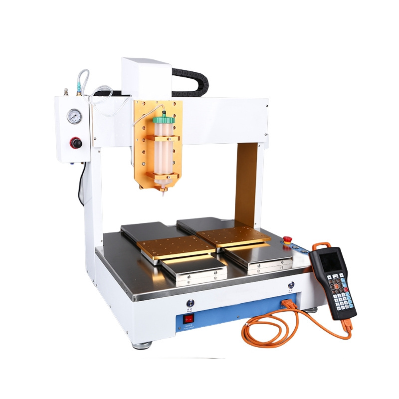 Three-axis dispensing machine fully automatic eyelash dispensing equipment hot melt silicone AB glue uv glue dispensing machine