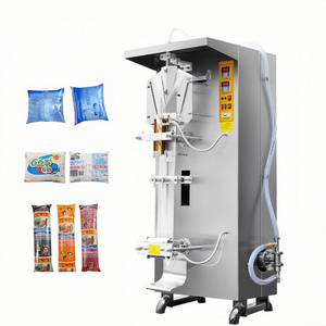 Automatic Vertical Sachet pure water liquid Milk juice Plastic film pouch Bag Packing sealing filling machine