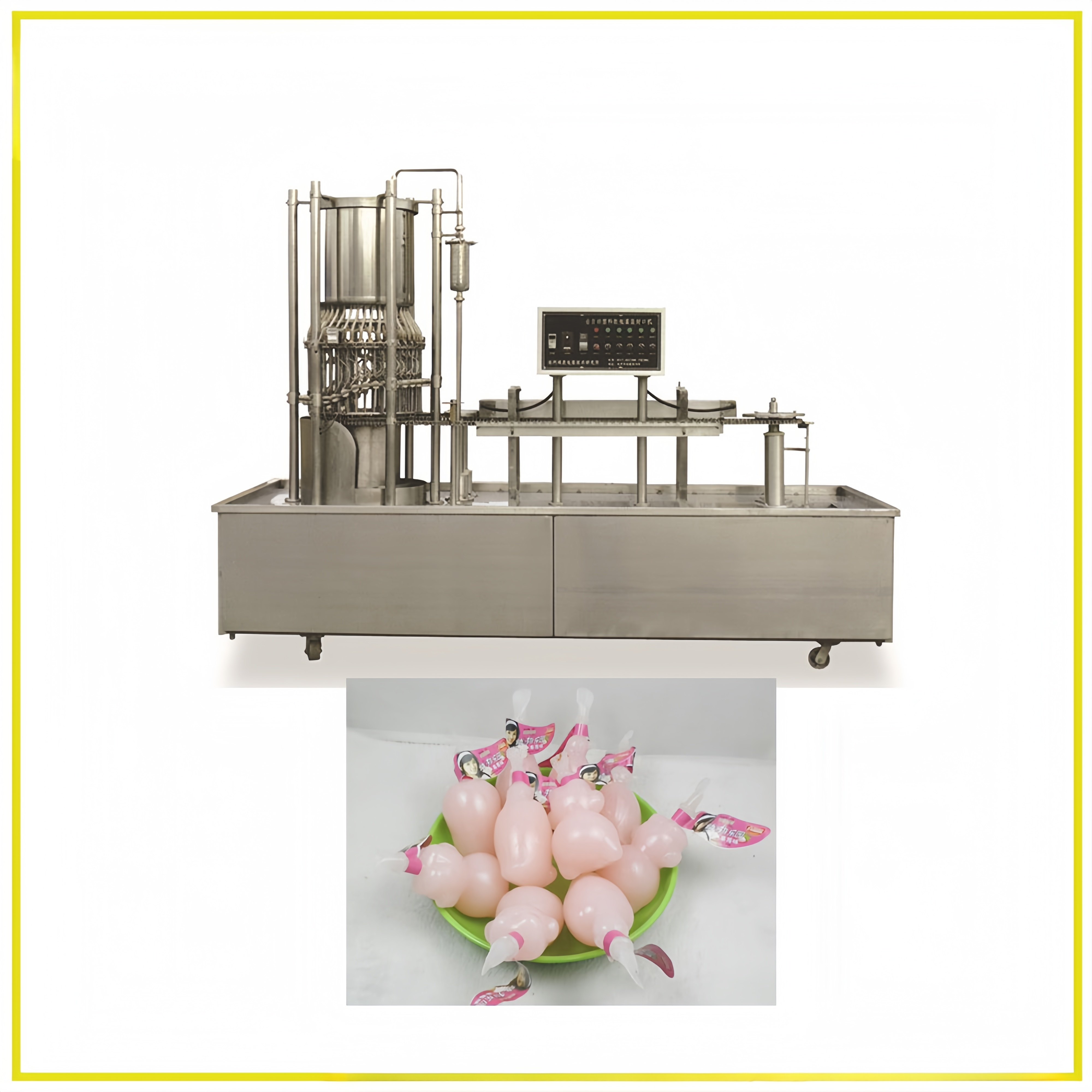 Lolly Ice Filling Machines  Machines Lolly Plastic Tube For Beverage Factory And Sealing Ice