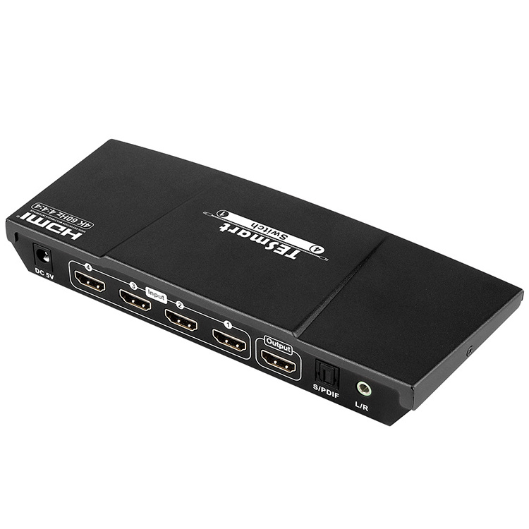 TESmart 4x1 PAP seamless HDMI Switch Support 5 multi-view modes hdmi 4x1 quad multiviewer