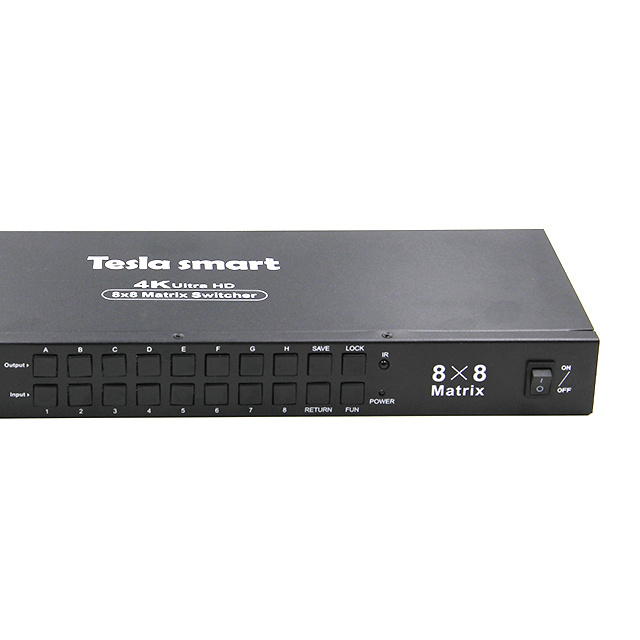 switch 8 in 8out matrix 3840x2160@30Hz 8x8 HDMI Matrix Switcher