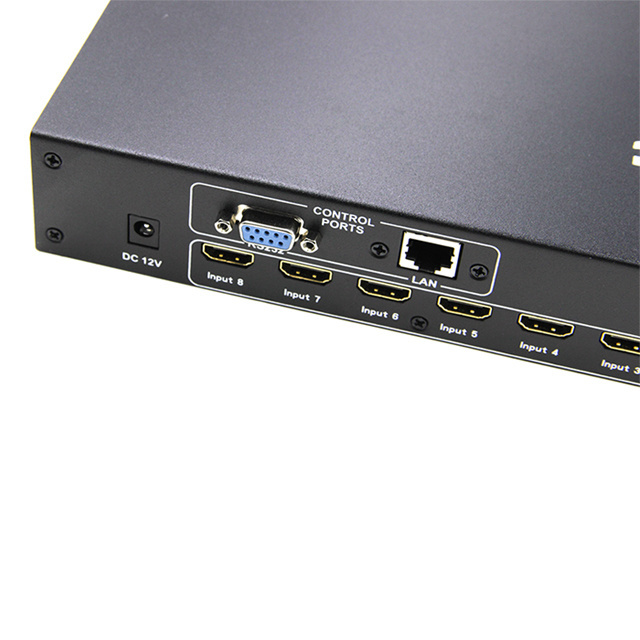 switch 8 in 8out matrix 3840x2160@30Hz 8x8 HDMI Matrix Switcher