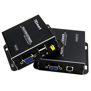 Hot Selling VGA USB KVM Extender 300 meters 1920x1200 via Cat5e/6 Cable