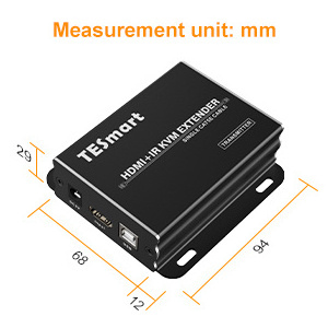 KVM Extender 50m via Single CAT 5e/6 by rj45 HDMI Extender 50m 1080P 3D