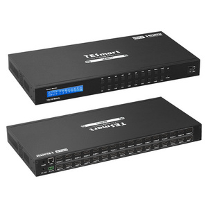 TESmart Matrix HDMI Switch 4x4 8x8 16x16 HDCP 1.4 EDID Matriz 4K 30hz Video Matrix Switcher For Security Systems Video Splitter