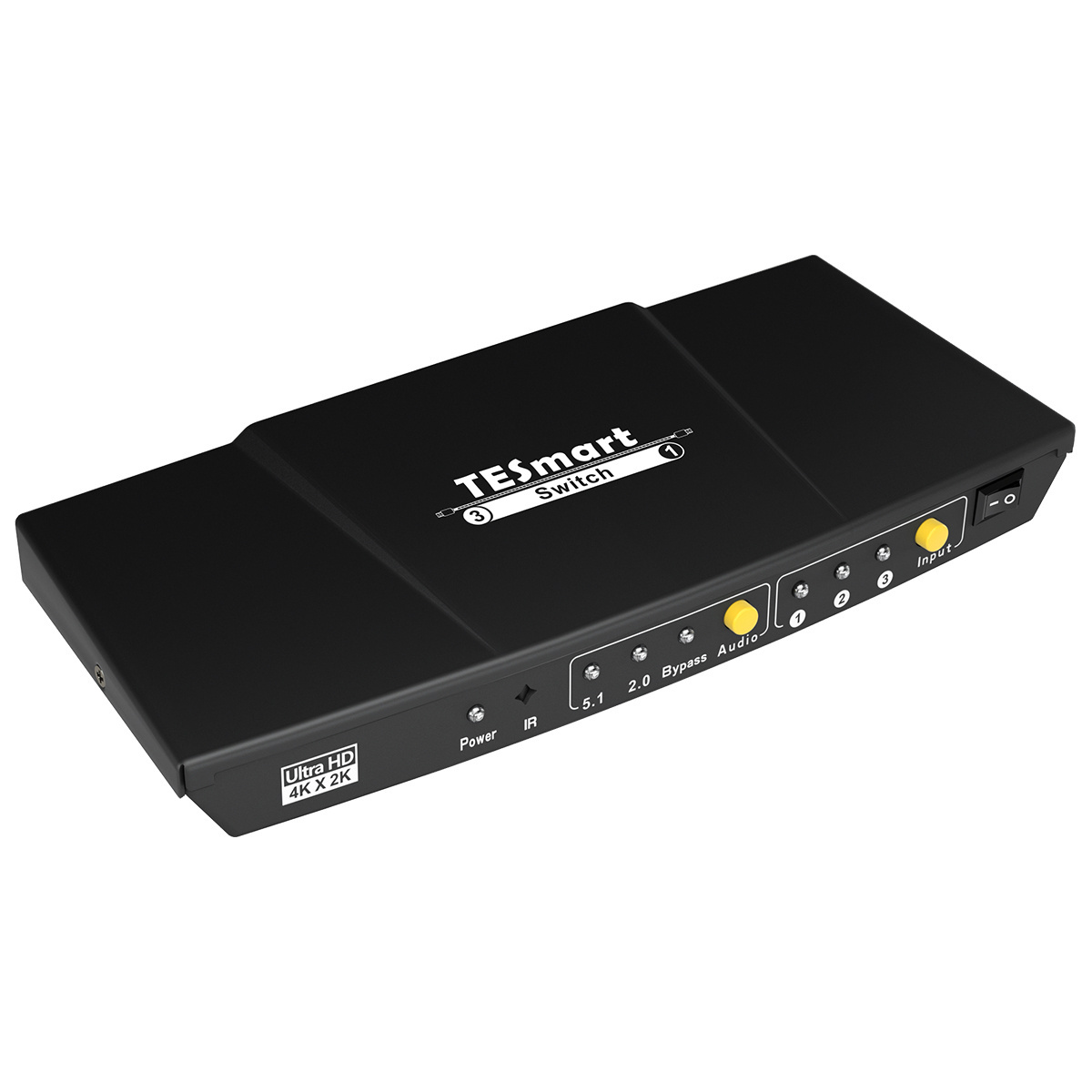 TESmart CCTV Switch 3 To 1 HDMI With S/PDIF L/R Audio Embedder HDMI Extractor For Meeting 4K 3x1 Video HDMI Selector Switcher