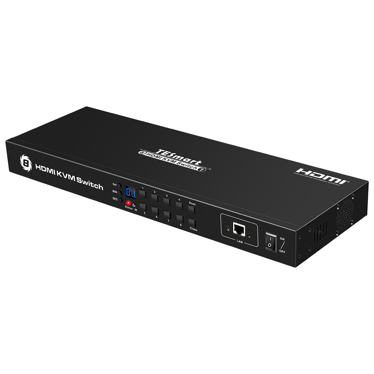 TESmart Top Class Product 4k 8 port HDMI KVM Switch