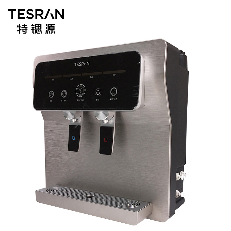 Factory Drinking Counter Water Purifier Cold Hot Electric Tap Water Dispenser With Water Tank