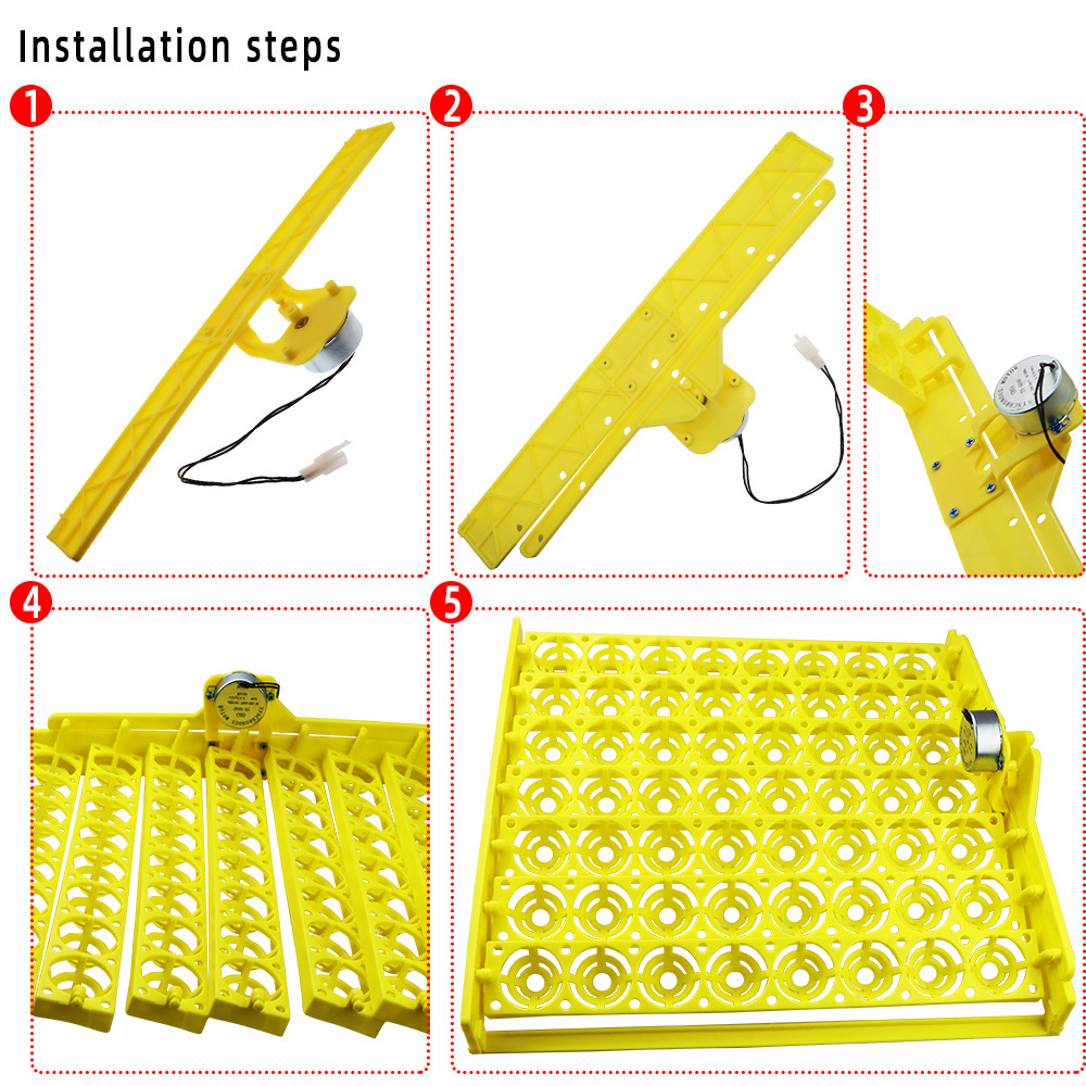 New 56 Poultry Eggs Tray Incubator Automatic  Incubator for Farm Chicken Ducks Geese Pigeons