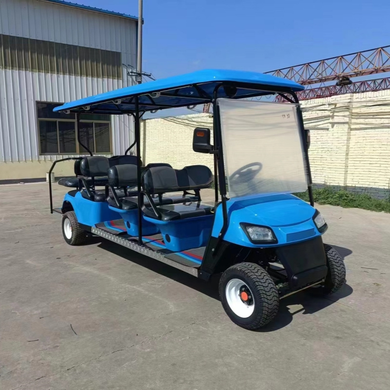 EV 72 Volt Crown Series 4 Electric Golf Cart Mini Jeep Gasoline Golf Cart Adult Dune Buggy Electric smart golf cart UTV Cheap