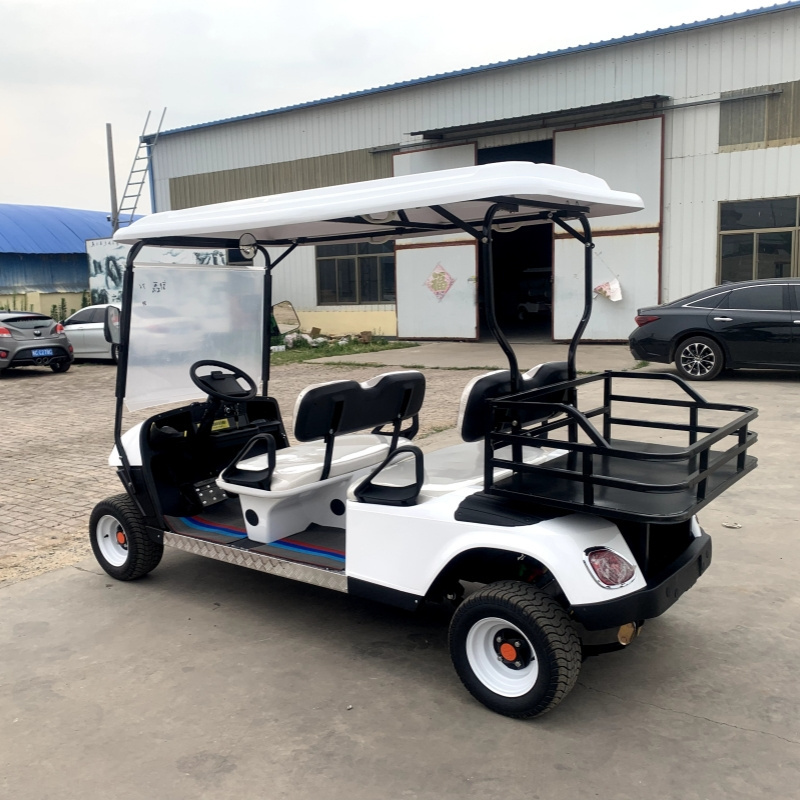 EV 72 Volt Crown Series 4 Electric Golf Cart Mini Jeep Gasoline Golf Cart Adult Dune Buggy Electric smart golf cart UTV Cheap