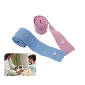 Custom Wholesale Factory Disposable latex-free ctg belt Elastic ctg abdominal belt Fetal Monitor Strap CTG Belt For TOCO