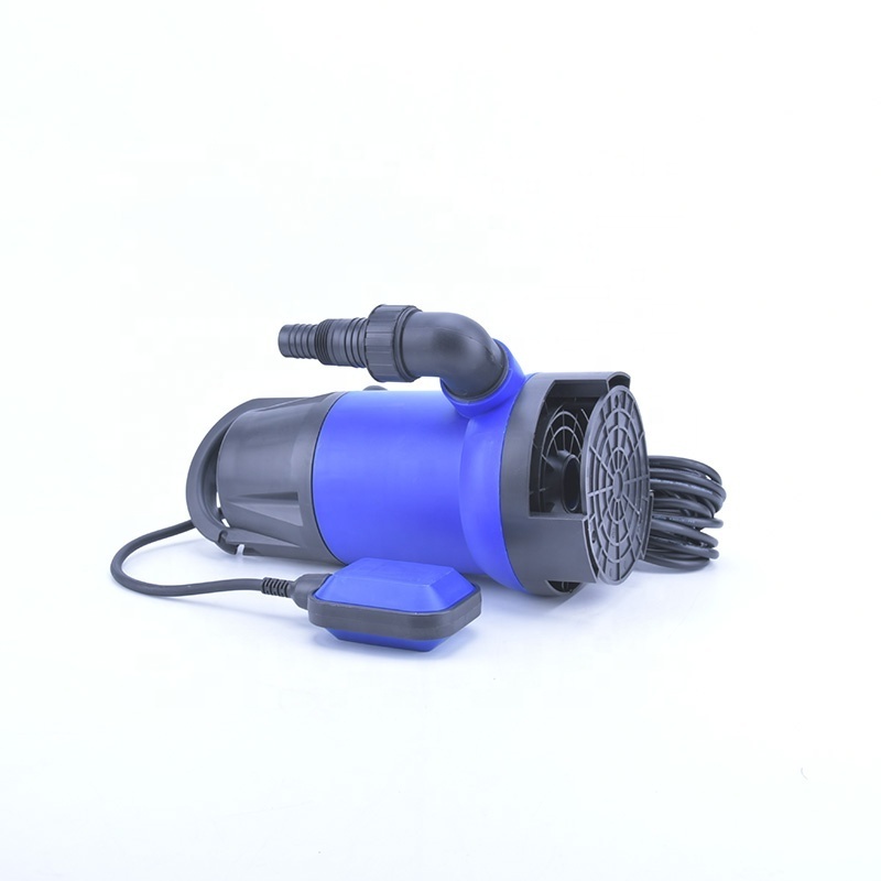 1hp 750W large flow rate economical portable sewage submersible water pump with float switch control