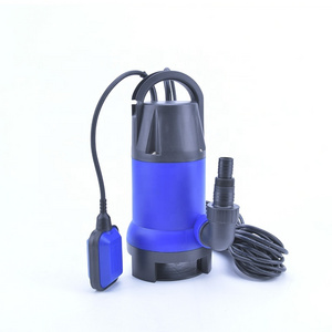 1hp 750W large flow rate economical portable sewage submersible water pump with float switch control