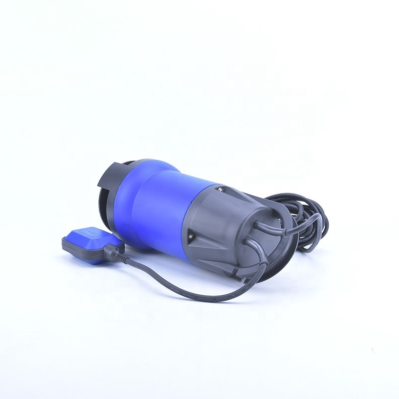 1hp 750W large flow rate economical portable sewage submersible water pump with float switch control