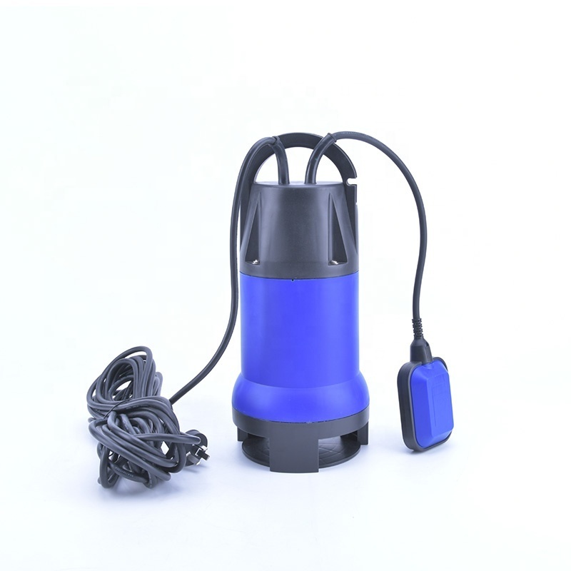 1hp 750W large flow rate economical portable sewage submersible water pump with float switch control