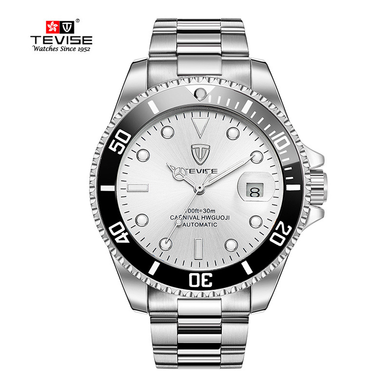 Tevise popular model classic design wholesale price stainless steel alloy watch new model