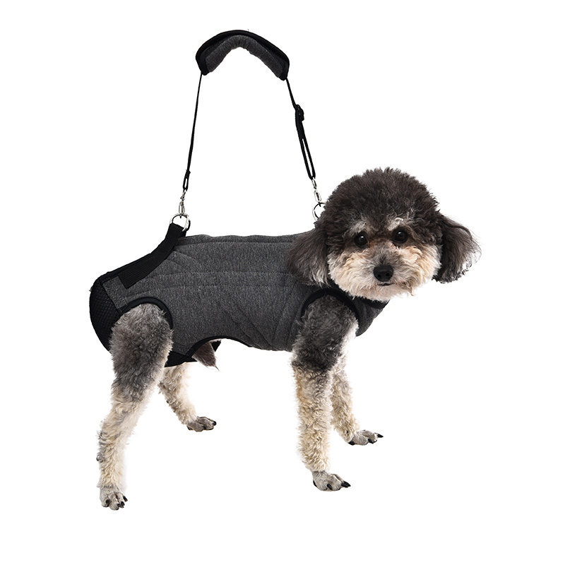 Dog Carry Sling Emergency Backpack Pet Legs Support And Rehabilitation Dog Lift Harness for Nail Trimming