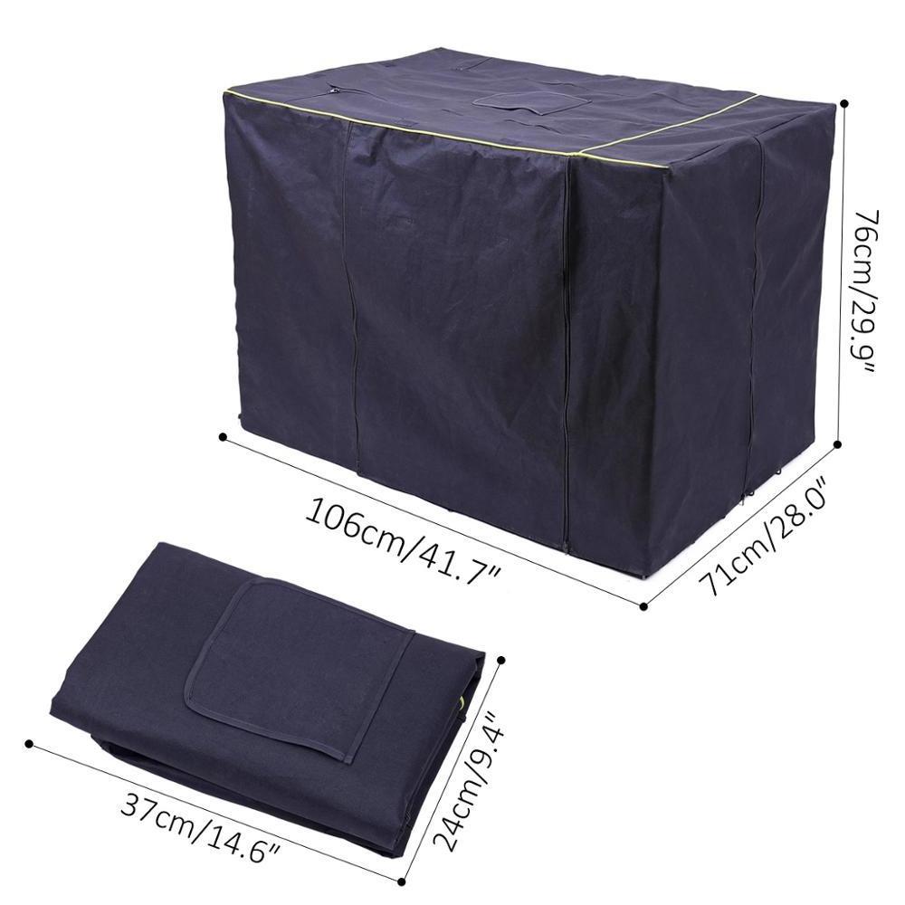 Big Size Cover Universal Waterproof Dust-Proof Durable Zipper Fight-Grip Thickness Solid Dog Cage Cover