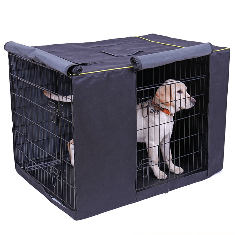 Big Size Cover Universal Waterproof Dust-Proof Durable Zipper Fight-Grip Thickness Solid Dog Cage Cover