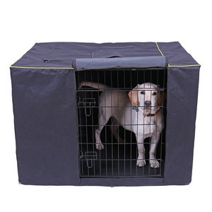 High Quality Waterproof Pet Dog Cage Cover Non-Slip Kennel Cage Cover Dog Crate Cover Outdoor