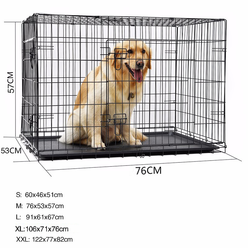 Factory Supply Wholesale Heavy Duty Metal Dog Crate Pet Kennel