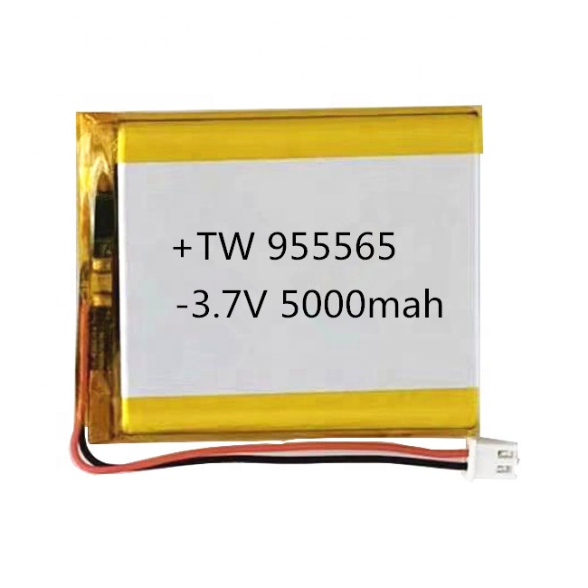 955565 3.7v 5000mah lithium polymer battery lipo battery