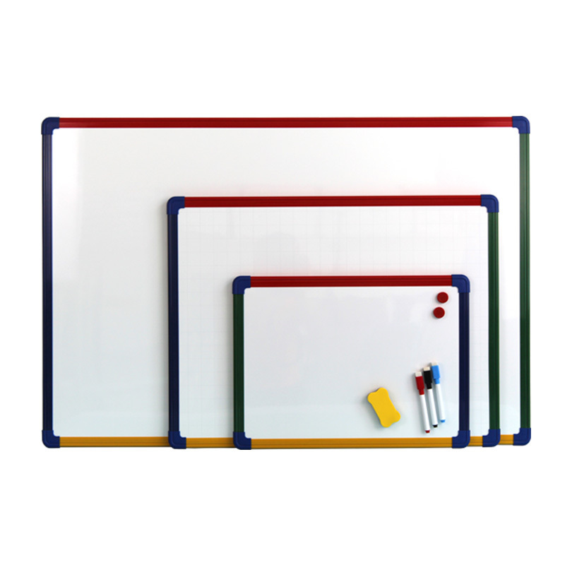 Colorful Custom Kids Magnetic Dry Erase Desk White Board Small Portable Desktop Whiteboard