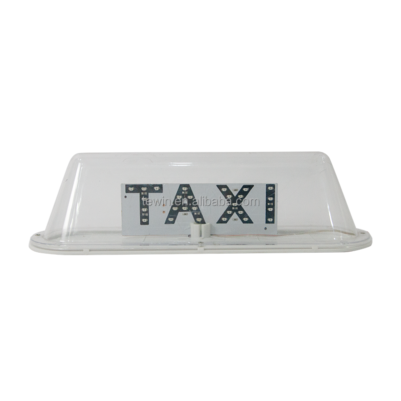 Car accessories LED taxi top light strong magnet cab roof light