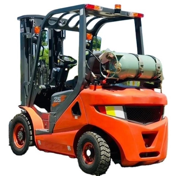 Factory price LONKING 2.5 ton gasoline/LPG forklift LG25GLT with spare parts