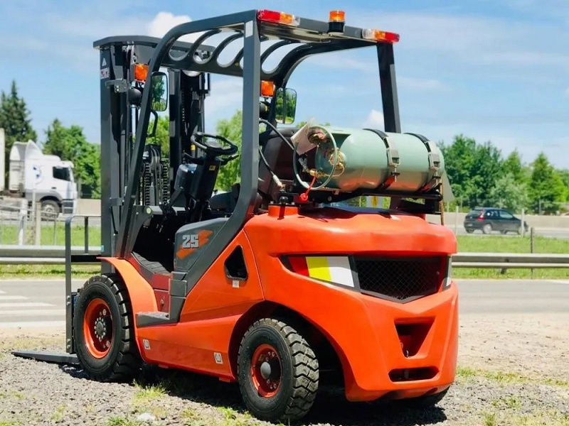 Factory price LONKING 2.5 ton gasoline/LPG forklift LG25GLT with spare parts