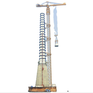 D5200 Flat-top Tower Crane  Heavy Lift Crane Building Hoist Tower Crane