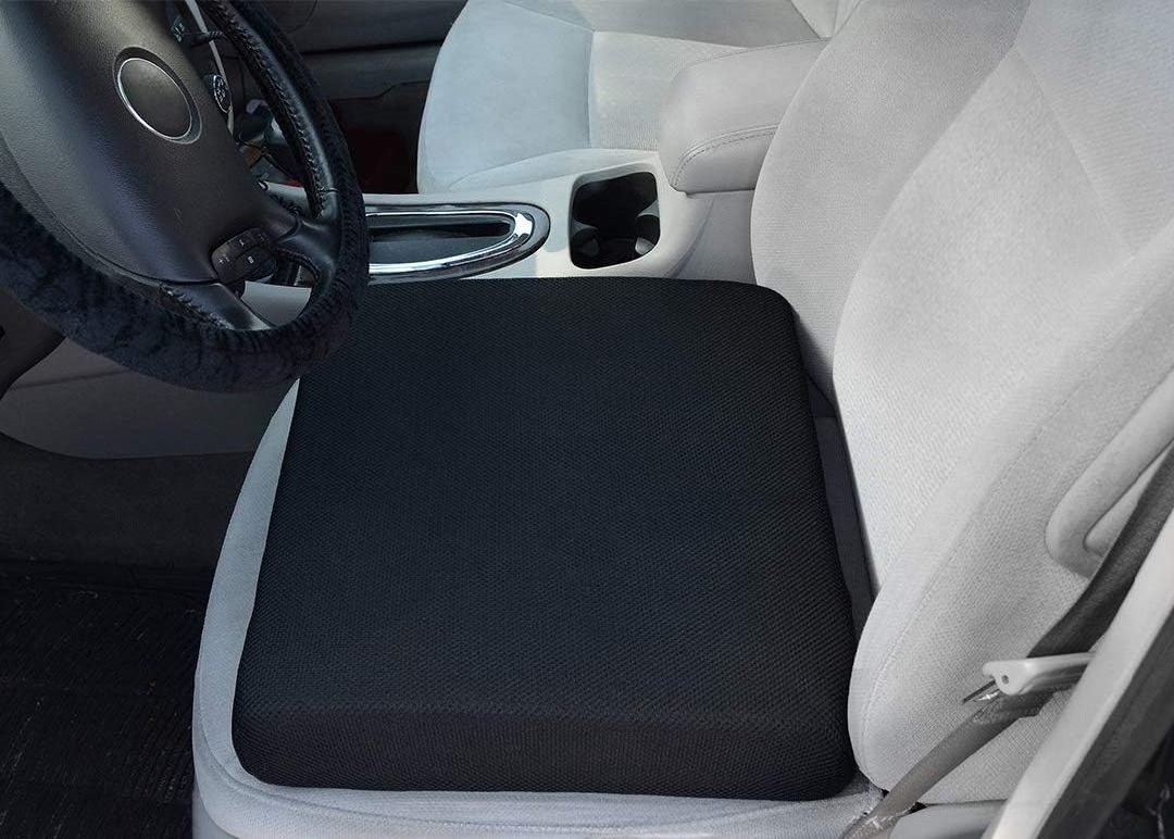 Customized Pressure Relief Orthopedic Non-Slip Memory Foam Seat Cushion Pad for Car Seat Office Chair