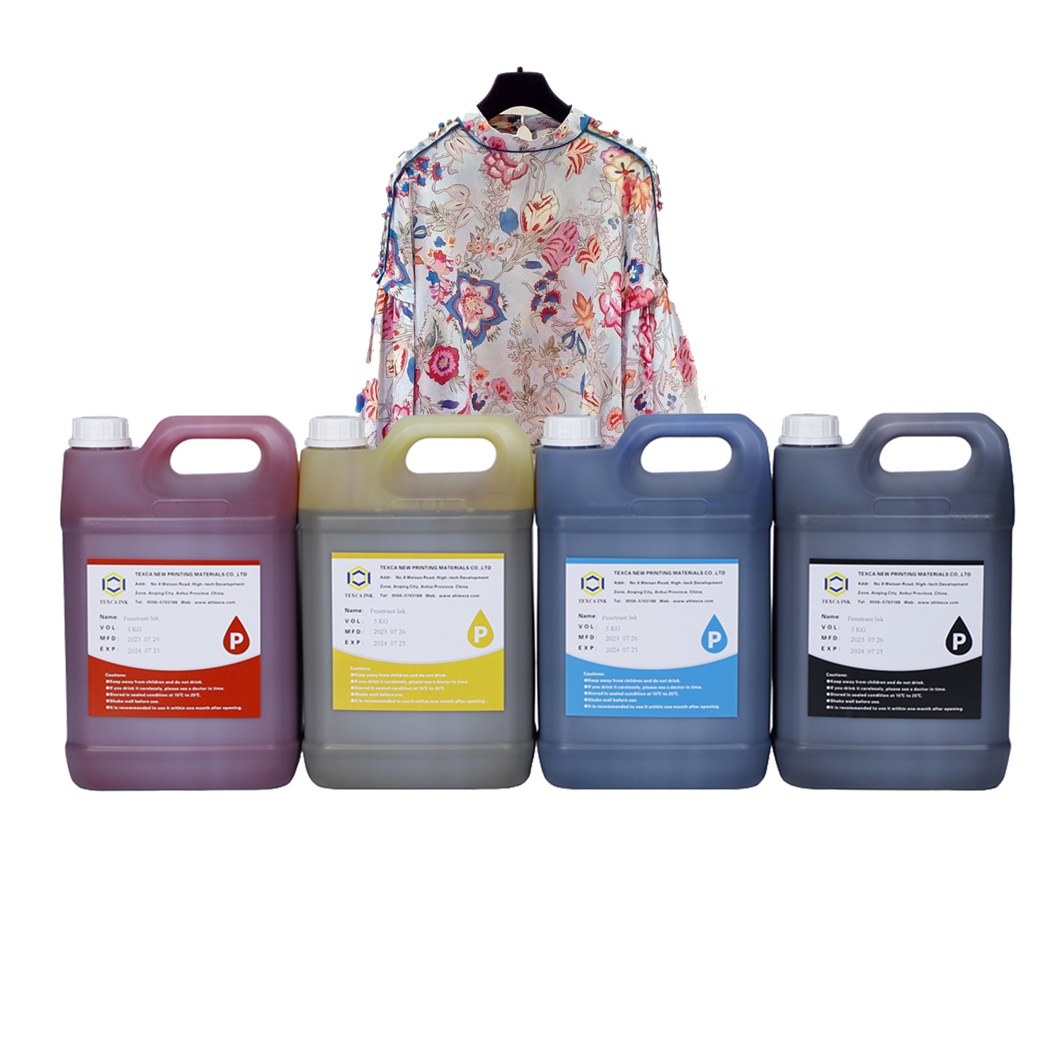 Textile Digital Printing Dye Heat Transfer Sublimation Penetrating Ink for S3200 I3200 4720 XP600 Kyocera