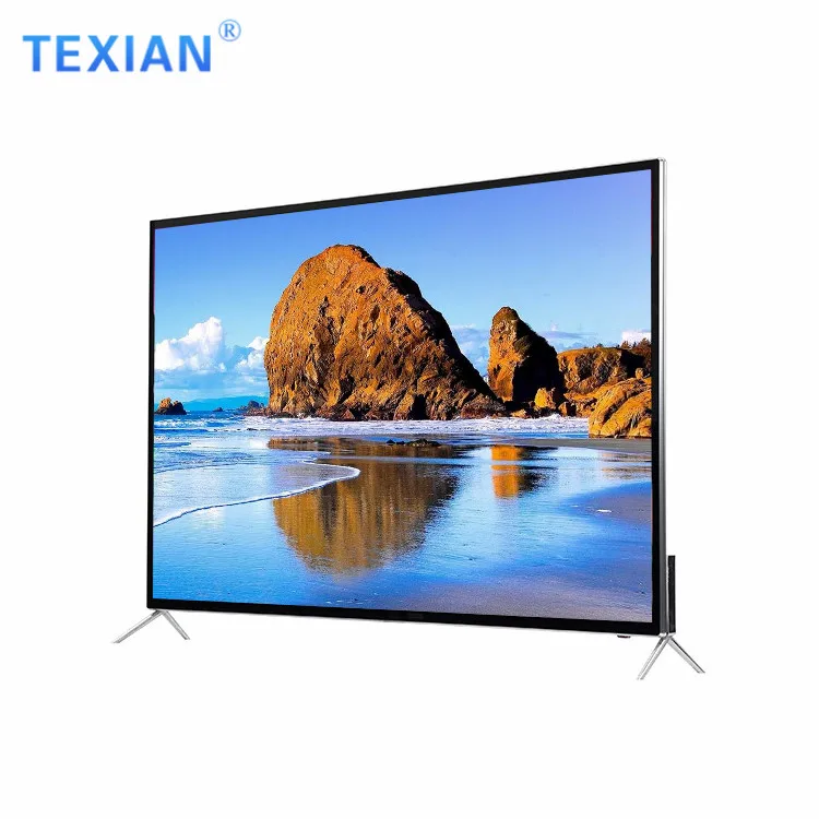 Manufacturer 55inch Smart TV Ultra Thin No Frame TV Television 43 Inch 4K LED TV