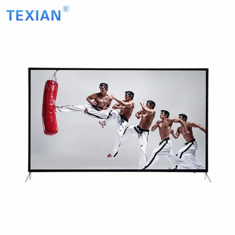 Manufacturer 55inch Smart TV Ultra Thin No Frame TV Television 43 Inch 4K LED TV