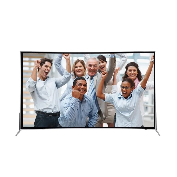 Large Screen Oem Customized Brand TV Television 4K Uhd Smart Tv 75 Inch Tv Plasma 55